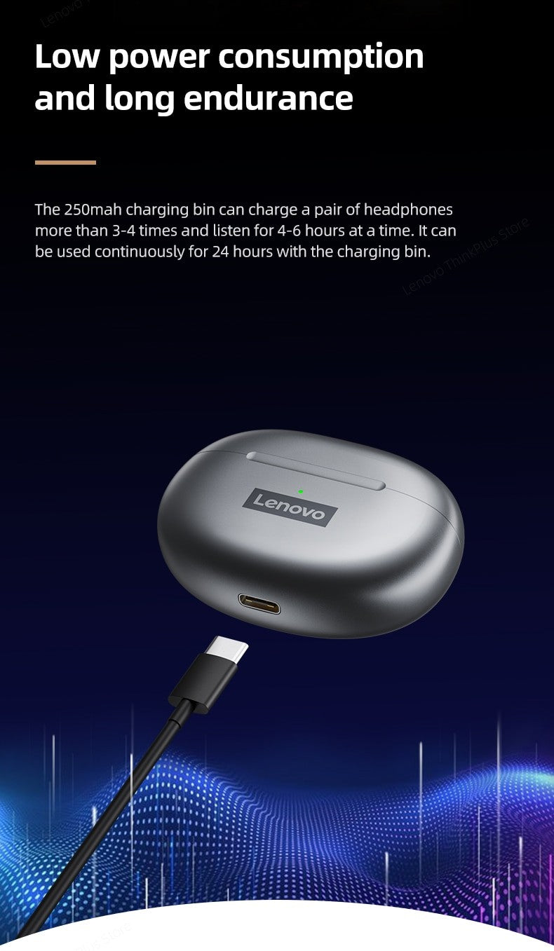 Audifonos Lenovo LP5 Bluetooth/ Sonido HiFi