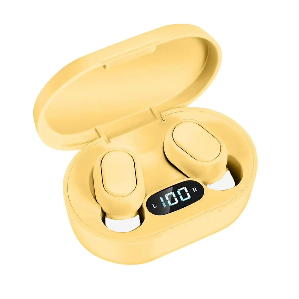Audífonos Bluetooth E7S con estuche power banck-sonido premium.