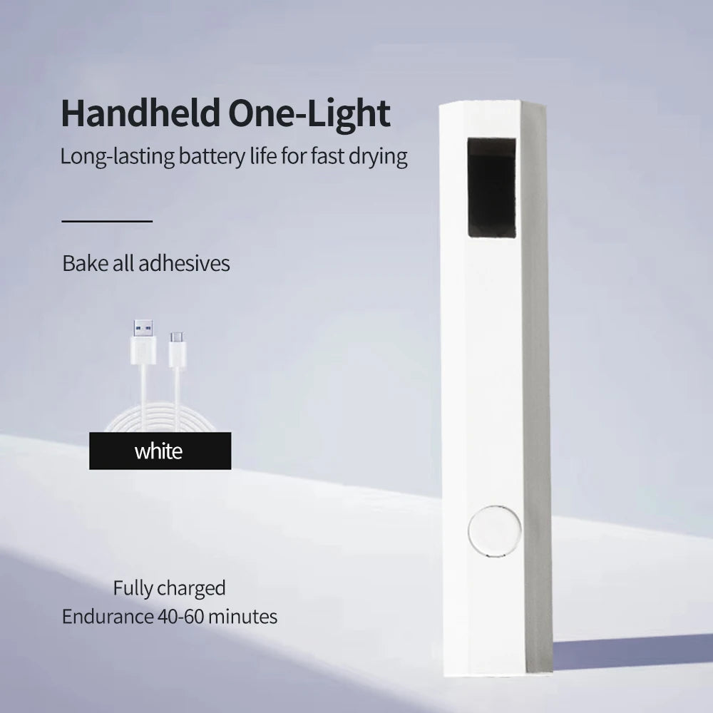 Lámpara UV LED Portátil Para Uñas - Seca Gelish en 60s
