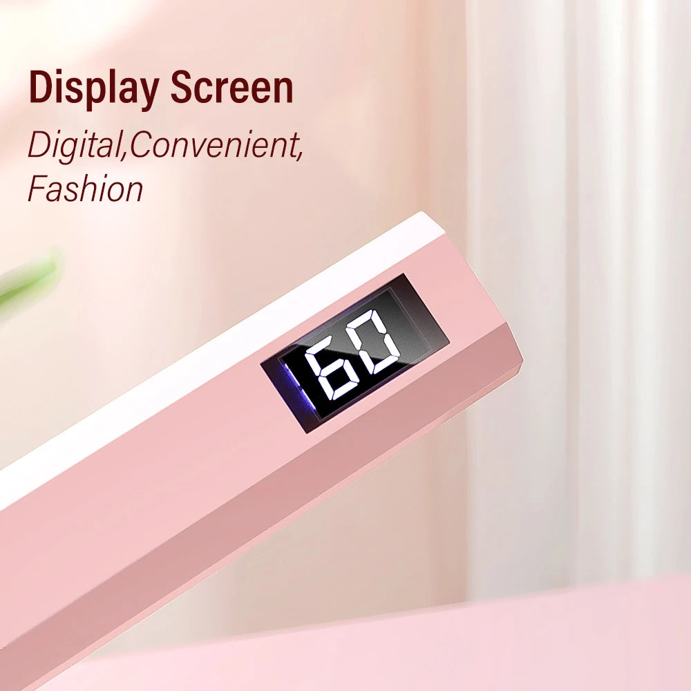 Lámpara UV LED Portátil Para Uñas - Seca Gelish en 60s