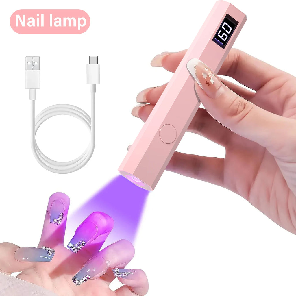 Lámpara UV LED Portátil Para Uñas - Seca Gelish en 60s