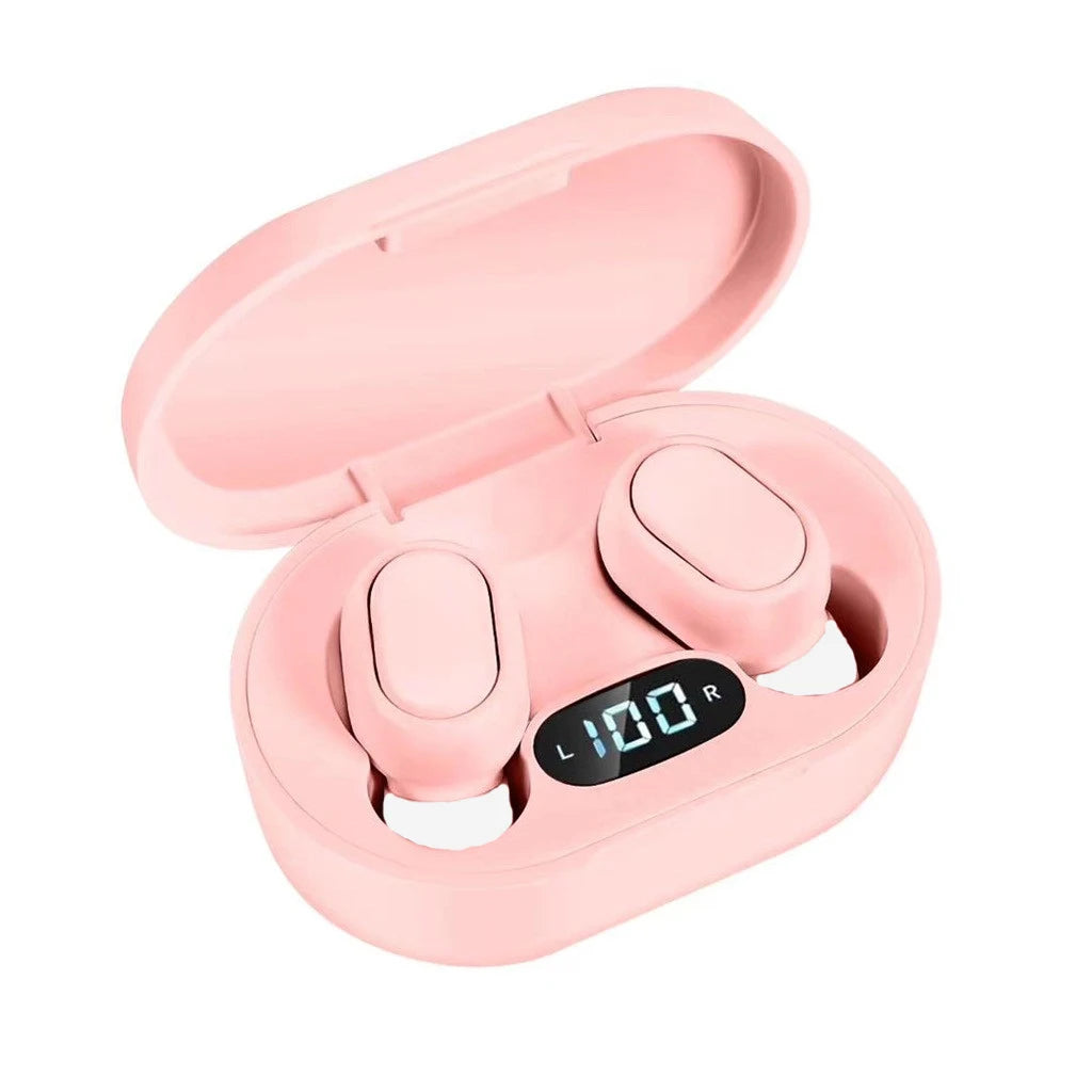 Audífonos Bluetooth E7S con estuche power banck-sonido premium.