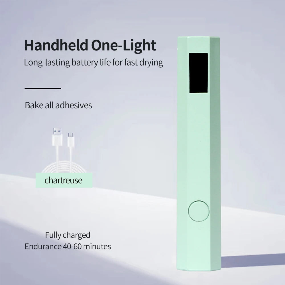 Lámpara UV LED Portátil Para Uñas - Seca Gelish en 60s